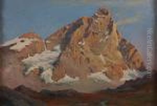 Il Cervino In Tarda Estate - view 1
