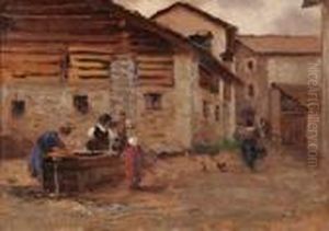 La Fontana Di Cogne by Leonardo Roda