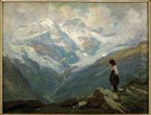 Alagna - Il Monte Rosa Dall'alpe Campo by Leonardo Roda
