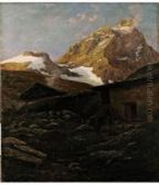 "baite Sotto Il Cervino" 1907 - view 1