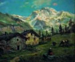 Paesaggio Montano by Leonardo Roda