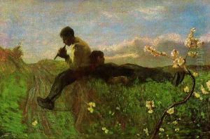 Idillio by Giovanni Segantini