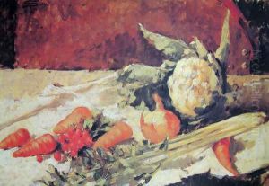 Still life with carrots