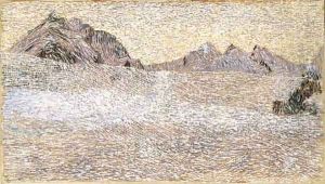 Paesaggio alpino by Giovanni Segantini