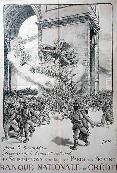 Poster for the National Loan, Banque Nationale de Credit, 1st World War, 1914-18 - view 1