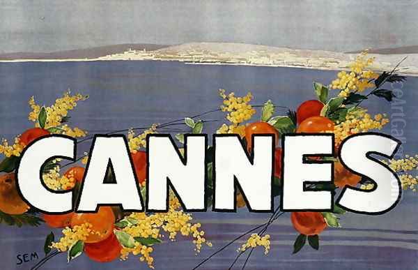 Advertisement for Cannes, printed by Draeger, 1930 - view 1
