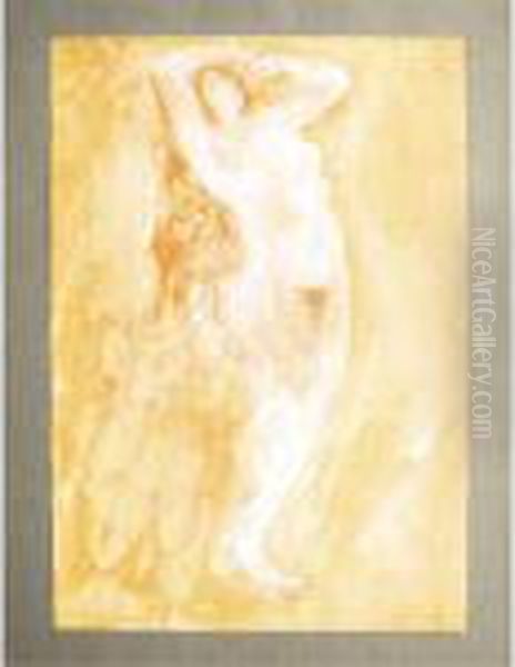 Wonderful Print By August Rodin - view 1