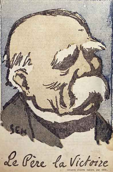 Georges Clemenceau 1841-1929 as Pere la Victoire, c.1918-19 - view 1