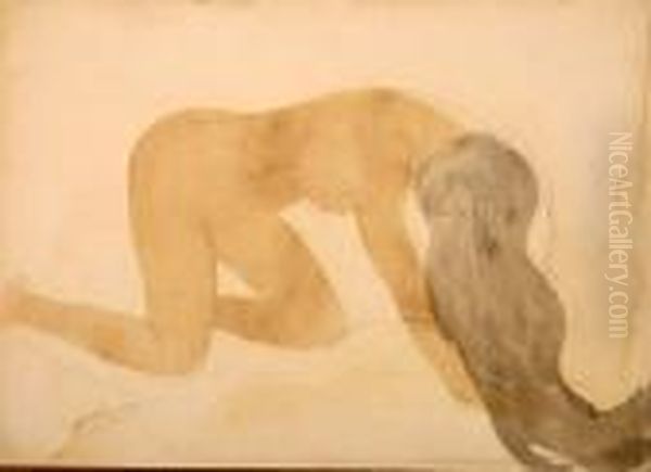 Reclining Female Nude - view 1