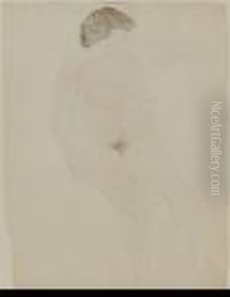 Femme Nue Assise - view 1