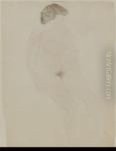 Femme Nue Assise by Auguste Rodin