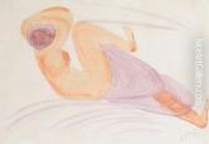 Nude by Auguste Rodin
