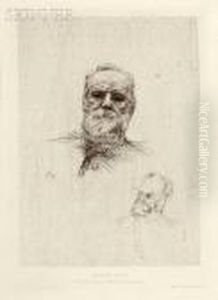 Victor Hugo De Face by Auguste Rodin
