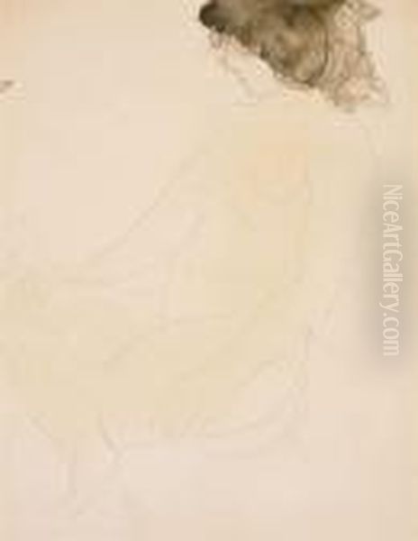 Femme Nue Assise - view 1