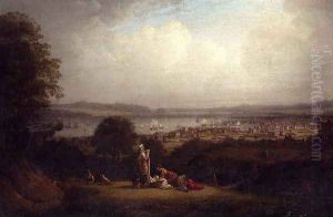 View of Greenock, Scotland, and the Bay of St. Lawrence by Robert Salmon
