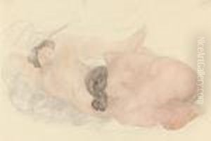 Zwei Weibliche Akte by Auguste Rodin