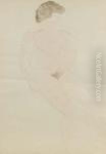 Femme Nue Assise - view 1