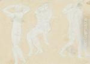 Studie Zu Einem Liebespaar by Auguste Rodin