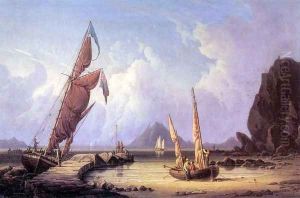 Along the Shore by Robert Salmon