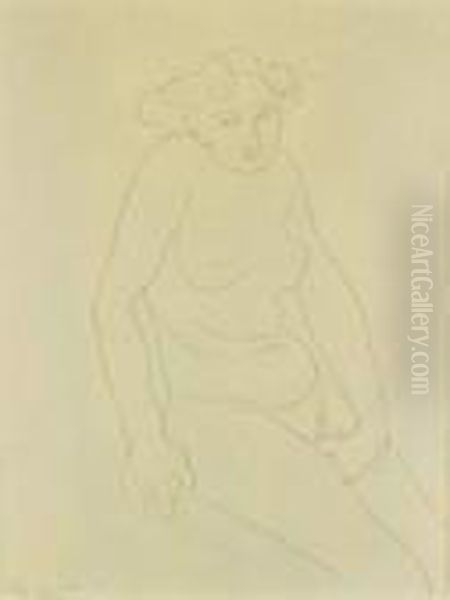 Etude De Femme Nue - view 1