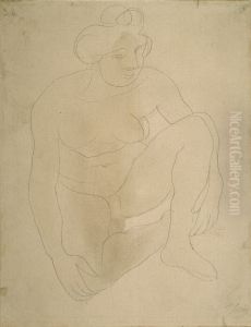 Seated Nude by Auguste Rodin