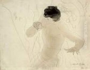 Baigneur. by Auguste Rodin