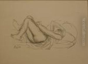 Nude by Auguste Rodin