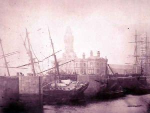 George"s Dock by Robert Salmon