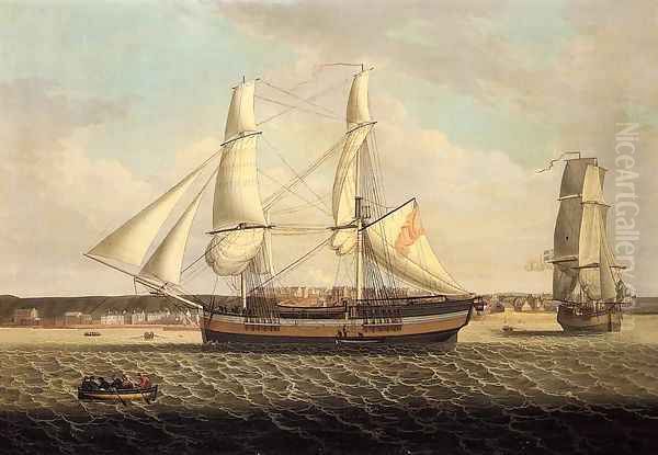 Ships in a Port - view 1