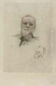 Victor Hugo, De Face by Auguste Rodin