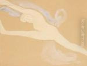 Une Danseuse Faisant Le Grand Ecart