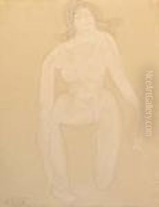 Modele Nu by Auguste Rodin