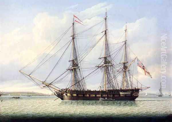 Sloop on the Mersey - view 1