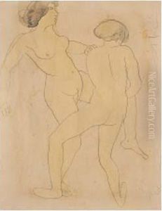 Etude De Mouvements by Auguste Rodin