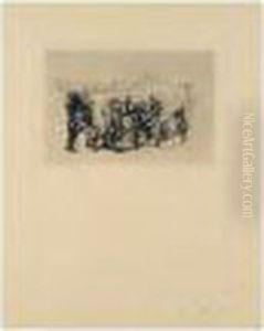 La Ronde (d.5) by Auguste Rodin
