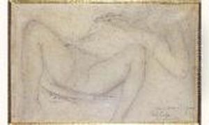 Femme Couchee by Auguste Rodin