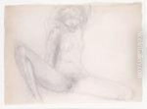 Nu Agenouille by Auguste Rodin