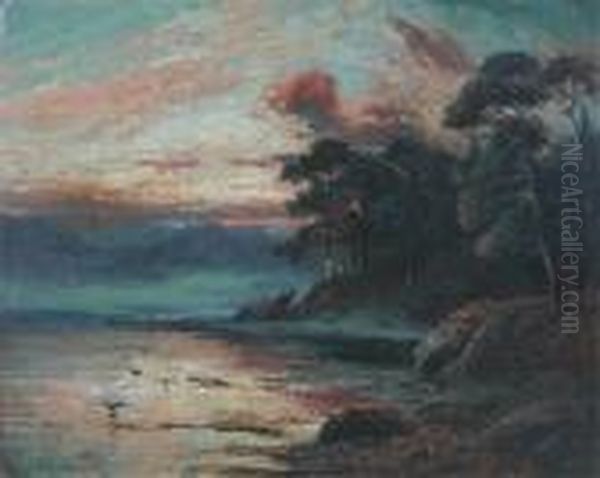 Evening Coastal Scene - view 1