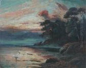 Evening Coastal Scene