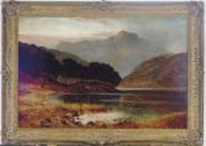Highland Landscape At Dusk