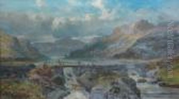 A Pair Of Highland Oils. - view 1