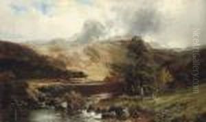 A Highland Glen by Clarence Roe