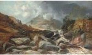 Mist Over The Highlands by Clarence Roe
