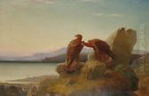 Eagle's Rock, Nr. Oban On The West Coast Of Scotland by Clarence Roe
