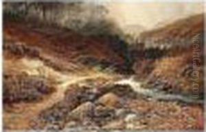Highland Stream by Clarence Roe