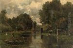 Entree Du Village D'abcoude by Willem Roelofs