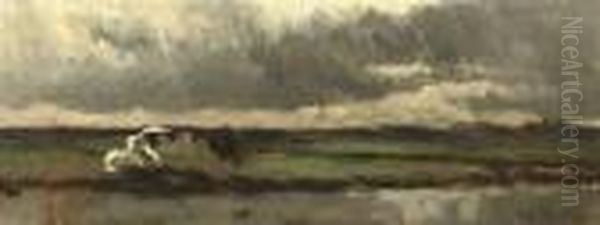 Moerkerk: An Approaching Rain Cloud - view 1