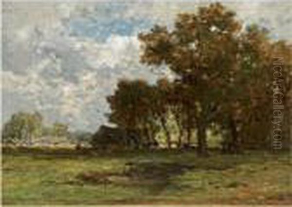 Farms In A Landscape, Drenthe - view 1