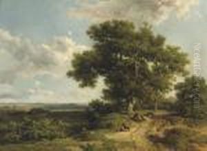 De Schaapherder: Taking A Rest Along A Dusty Path, Oosterbeek De Schaapherder: Taking A Rest Along A Dusty Path, Oosterbeek