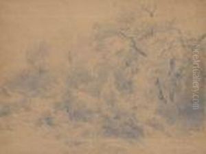 Waldlandschaft. by Willem Roelofs